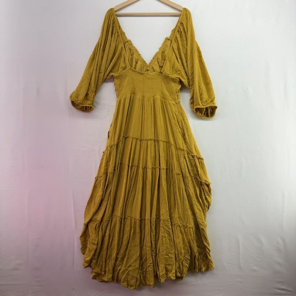 Free People Endless Summer You’re A Jewel Maxi Dress Size XL Z542-8 - Picture 2 of 3